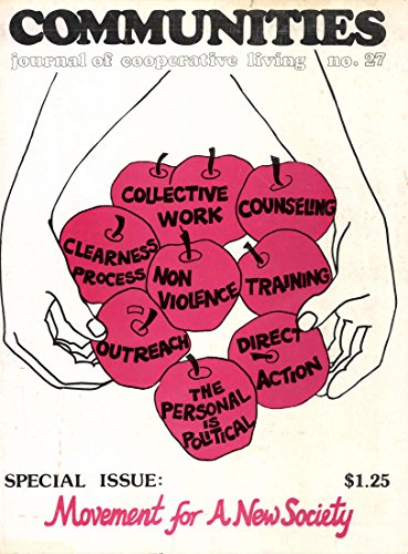 Das Cover der Zeitschrift „Movement for a new Society“ benennt die Schlüsselthemen der anti-autoritären Aktivistenbewegung. Ihre Strategie „Oppose and Propose“, auf die sich soziale Bewegungen bis heute stützen, arbeitete Andrew Cornell in dem gleichnamigen Buch sozialhistorisch auf.