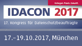 Banner: 17. Kongress für Datenschutzbeauftragte