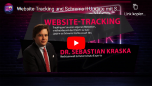 Datenschutz-Video: Website-Tracking