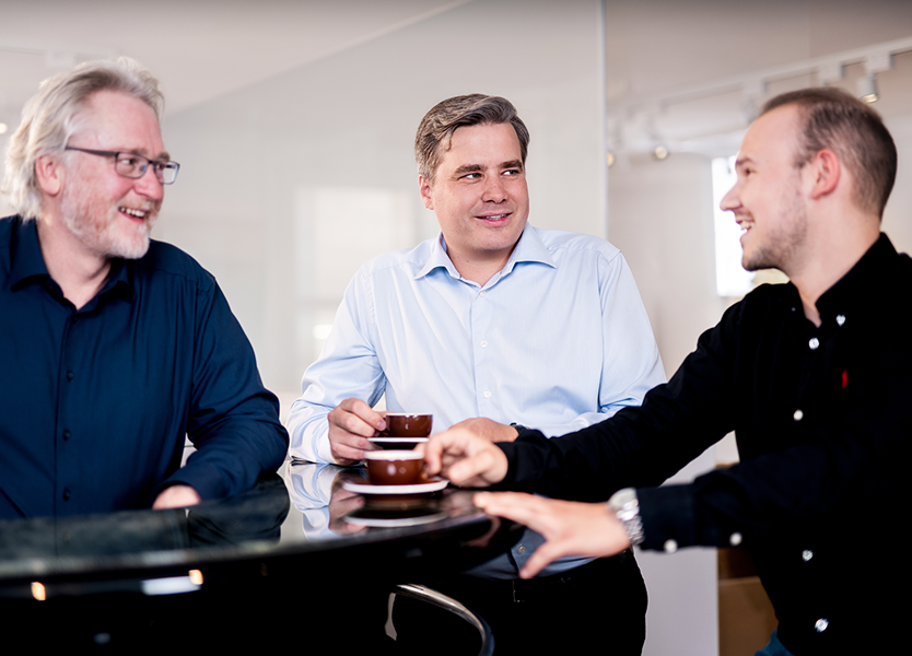 Besprechung externer Datenschutzbeauftragter und Klient