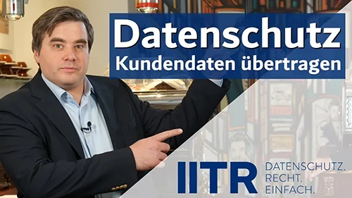 Datenschutz - Kundendaten übertragen